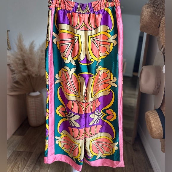 Zara Satin Palazzo Pants NWT - Picture 6 of 6